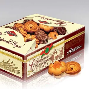 Упаковка печенья в Польше