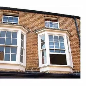 Английские вертикально-сдвижные окна .